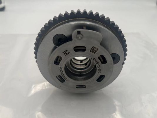最新のCVVTタイミング カムシャフト ギア スプロケット 組立 調整器 変数タイミング 243502J000 キア・ヒュンダイ用